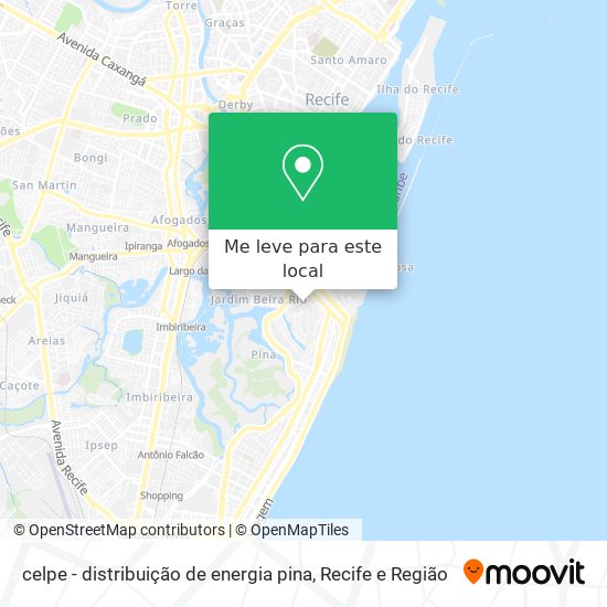 celpe - distribuição de energia pina mapa