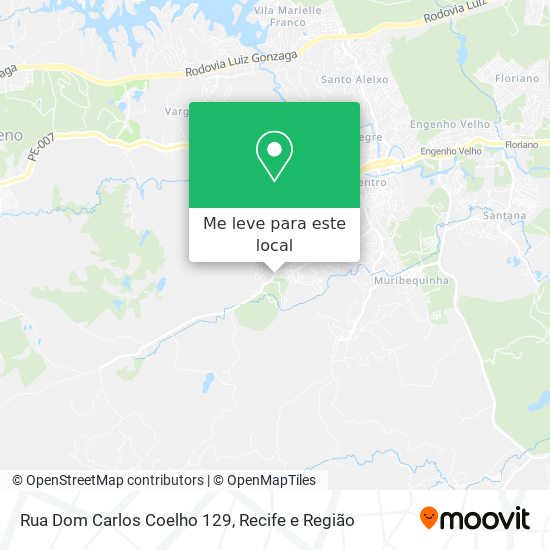 Rua Dom Carlos Coelho 129 mapa