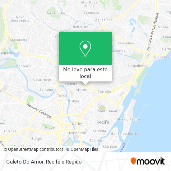 Galeto Do Amor mapa