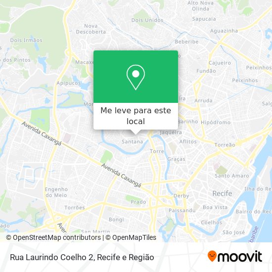 Rua Laurindo Coelho 2 mapa
