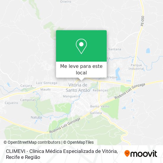 CLIMEVI - Clínica Médica Especializada de Vitória mapa