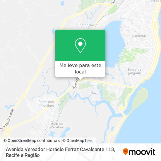 Avenida Vereador Horácio Ferraz Cavalcante 113 mapa