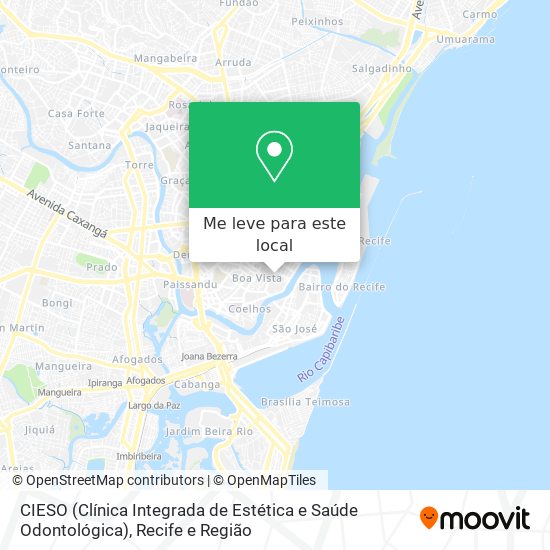 CIESO (Clínica Integrada de Estética e Saúde Odontológica) mapa