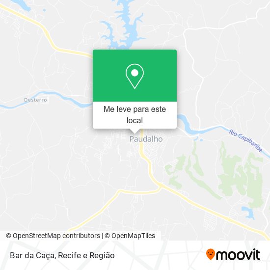 Bar da Caça mapa