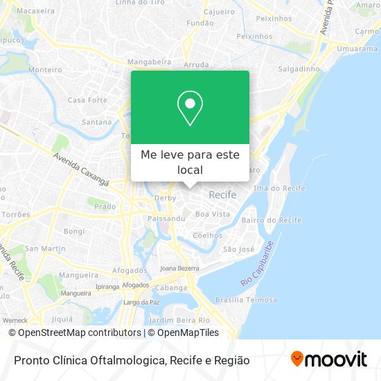 Pronto Clínica Oftalmologica mapa