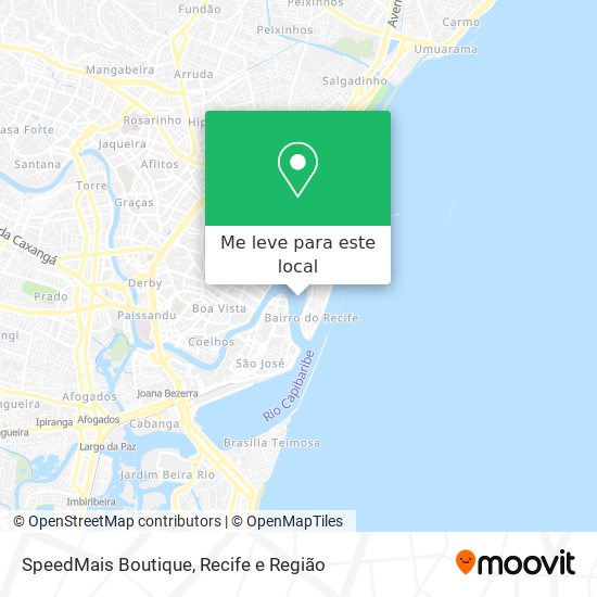 SpeedMais Boutique mapa