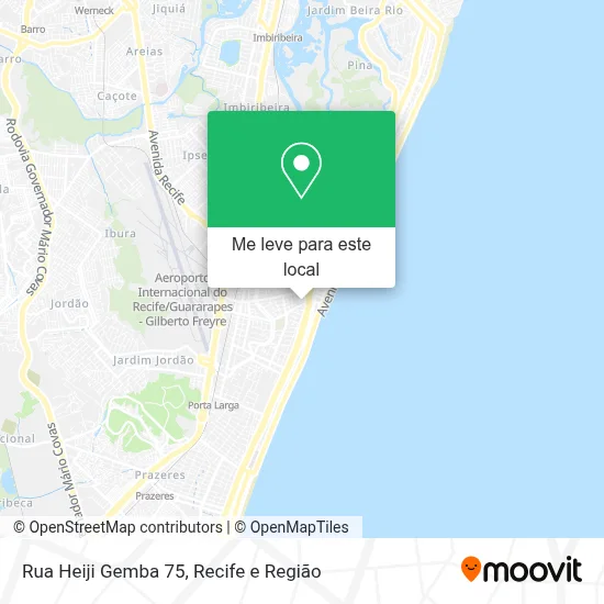 Rua Heiji Gemba 75 mapa