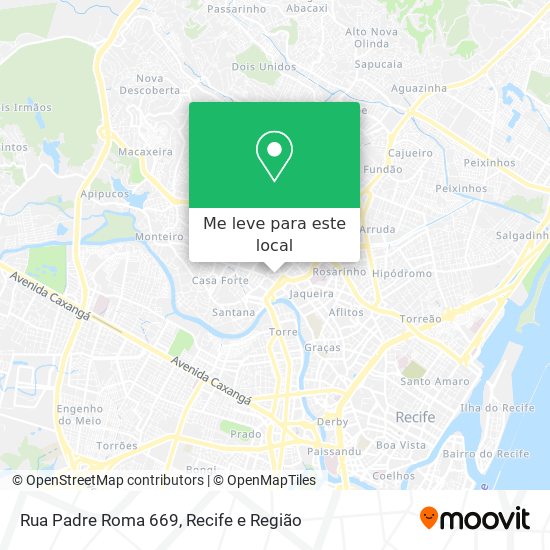 Rua Padre Roma 669 mapa