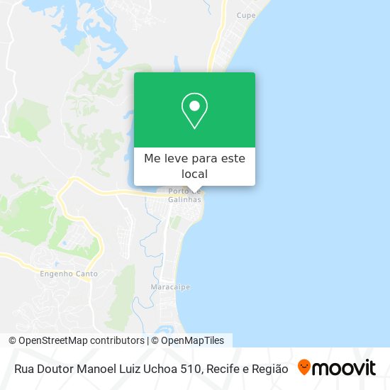 Rua Doutor Manoel Luiz Uchoa 510 mapa