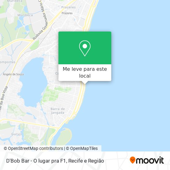 D'Bob Bar - O lugar pra F1 mapa