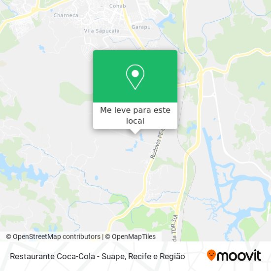Restaurante Coca-Cola - Suape mapa