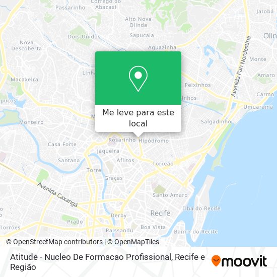 Atitude - Nucleo De Formacao Profissional mapa