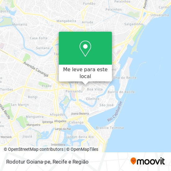Rodotur Goiana-pe mapa