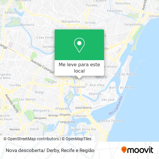 Nova descoberta/ Derby mapa