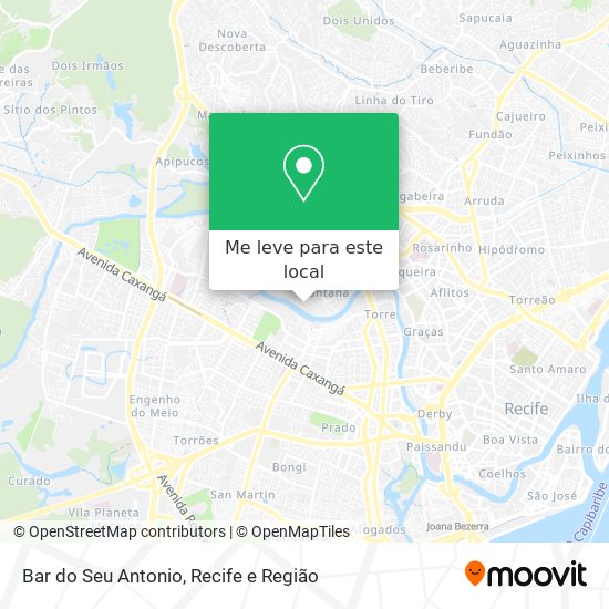 Bar do Seu Antonio mapa