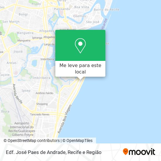 Edf. José Paes de Andrade mapa