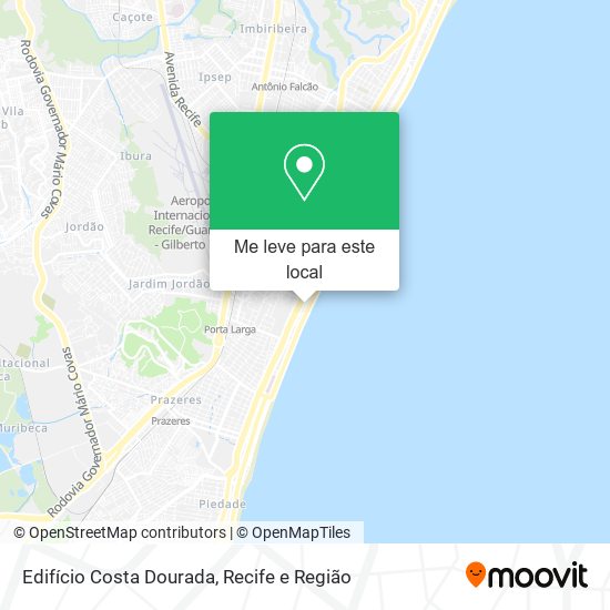 Edifício Costa Dourada mapa