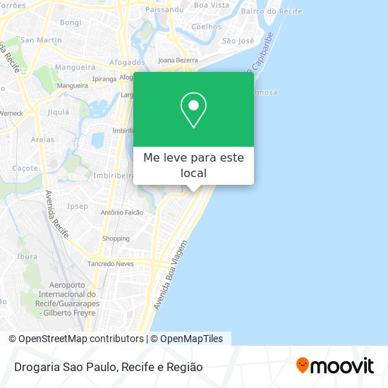 Drogaria Sao Paulo mapa