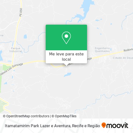 Itamatamirim Park Lazer e Aventura mapa