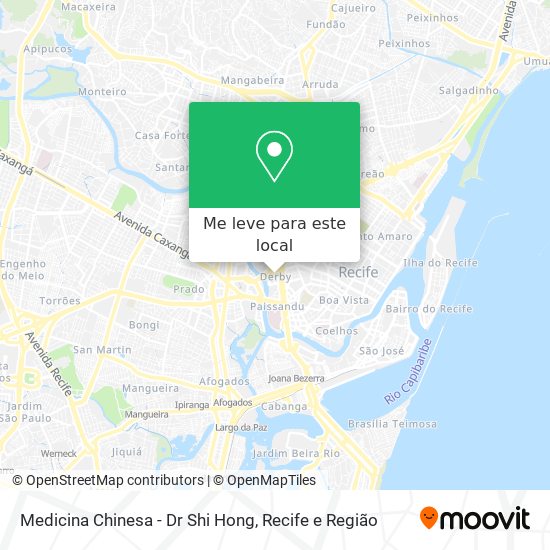Medicina Chinesa - Dr Shi Hong mapa