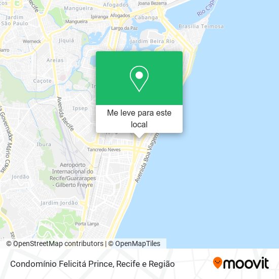 Condomínio Felicitá Prince mapa