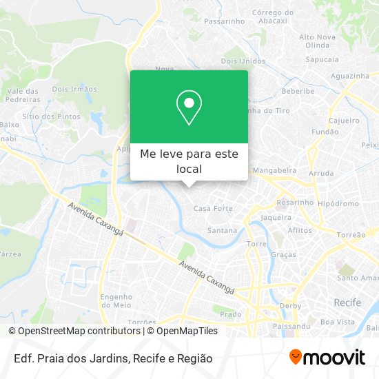 Edf. Praia dos Jardins mapa