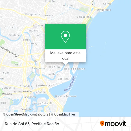 Rua do Sol 85 mapa