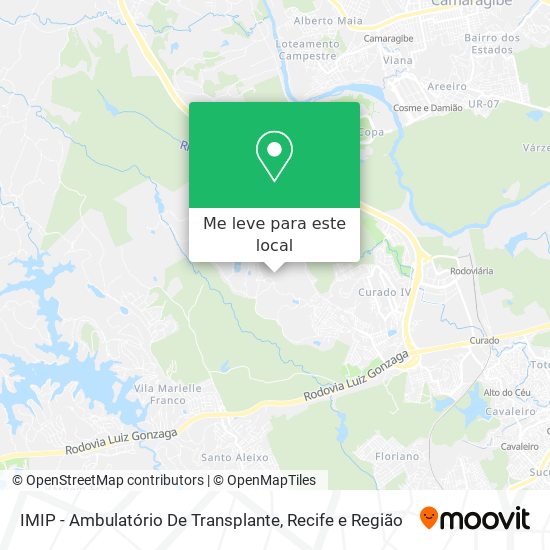 IMIP - Ambulatório De Transplante mapa