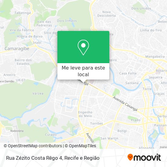 Rua Zézito Costa Rêgo 4 mapa
