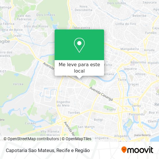 Capotaria Sao Mateus mapa