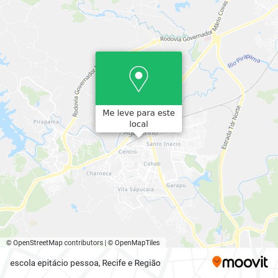 escola epitácio pessoa mapa