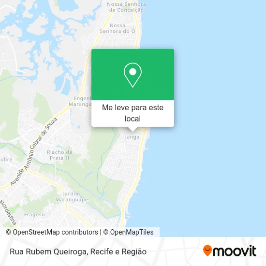 Rua Rubem Queiroga mapa
