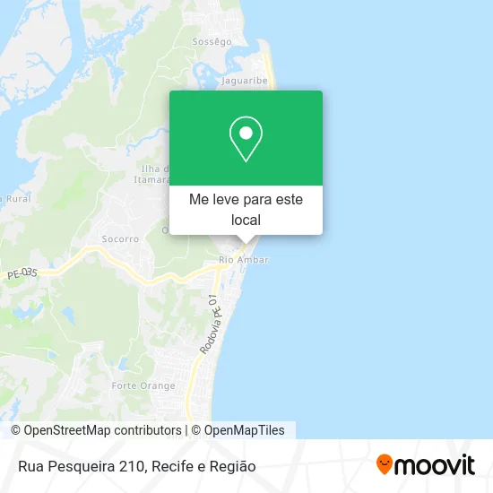 Rua Pesqueira 210 mapa
