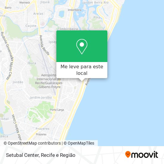 Setubal Center mapa