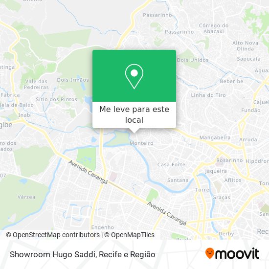 Showroom Hugo Saddi mapa