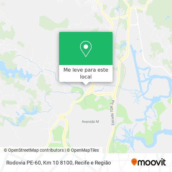 Rodovia PE-60, Km 10 8100 mapa