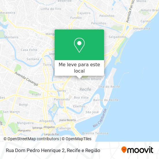 Rua Dom Pedro Henrique 2 mapa