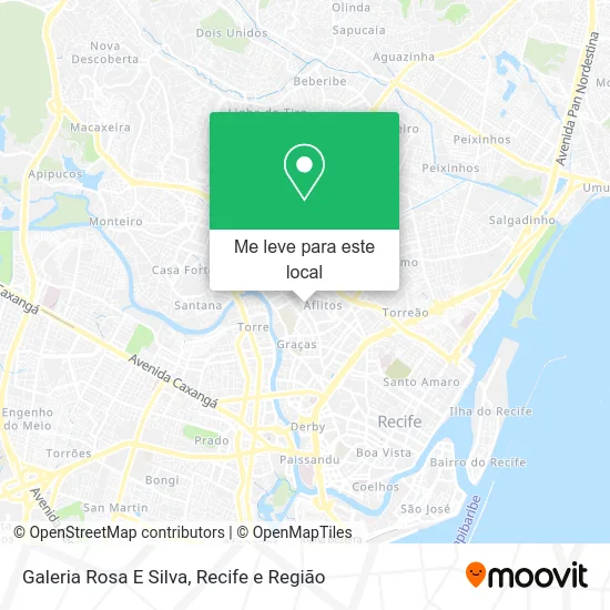 Galeria Rosa E Silva mapa