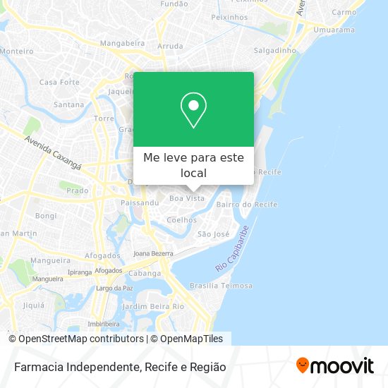 Farmacia Independente mapa