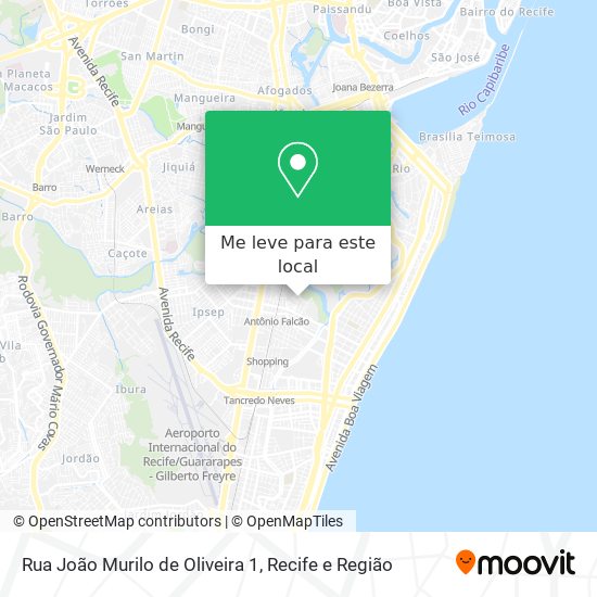 Rua João Murilo de Oliveira 1 mapa