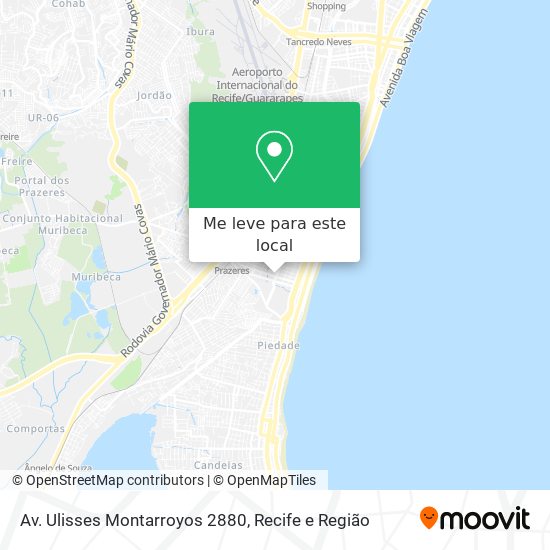 Av. Ulisses Montarroyos 2880 mapa
