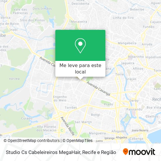 Studio Cs Cabeleireiros MegaHair mapa