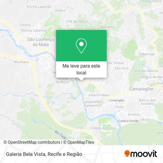 Galeria Bela Vista mapa