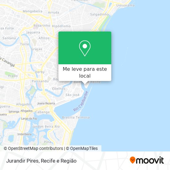 Jurandir Pires mapa