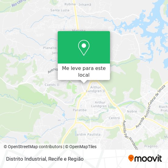Distrito Industrial mapa