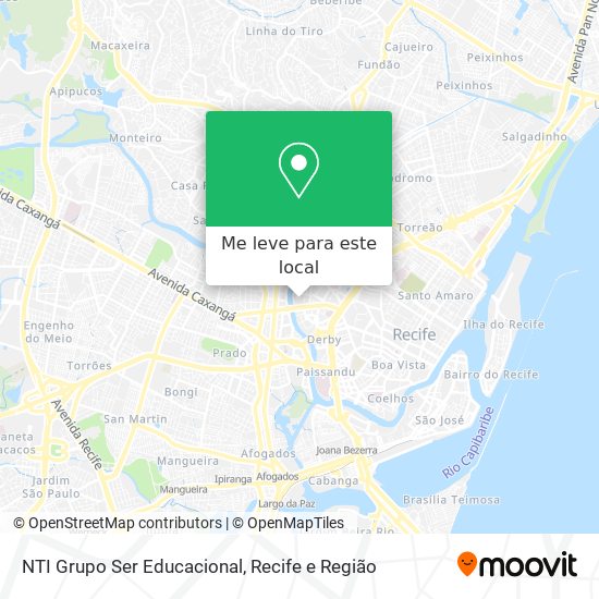 NTI Grupo Ser Educacional mapa