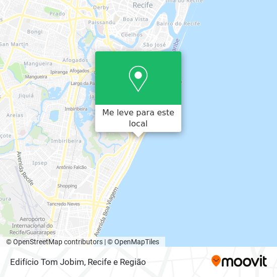 Edifício Tom Jobim mapa