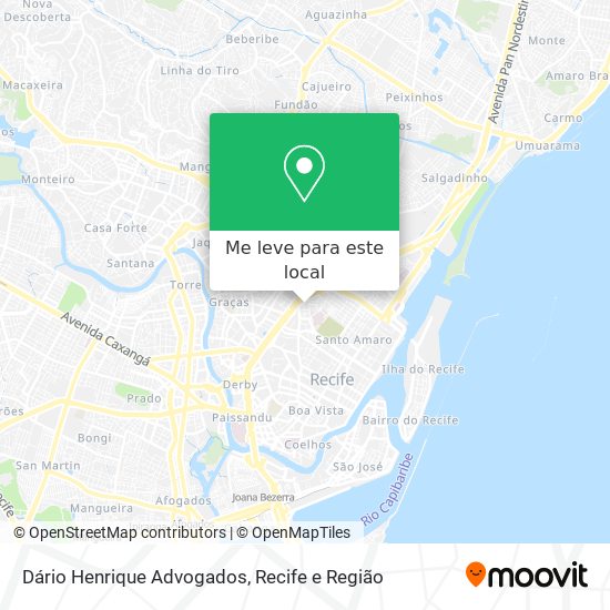 Dário Henrique Advogados mapa
