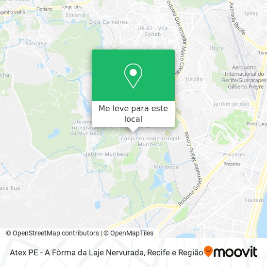 Atex PE - A Fôrma da Laje Nervurada mapa