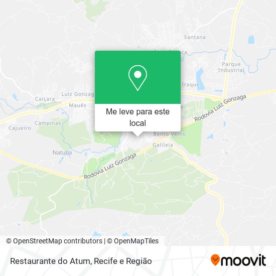 Restaurante do Atum mapa